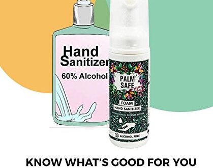 Palm safe hand sanitizer